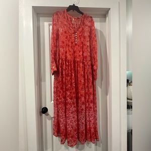 NWOT See it through FP dress